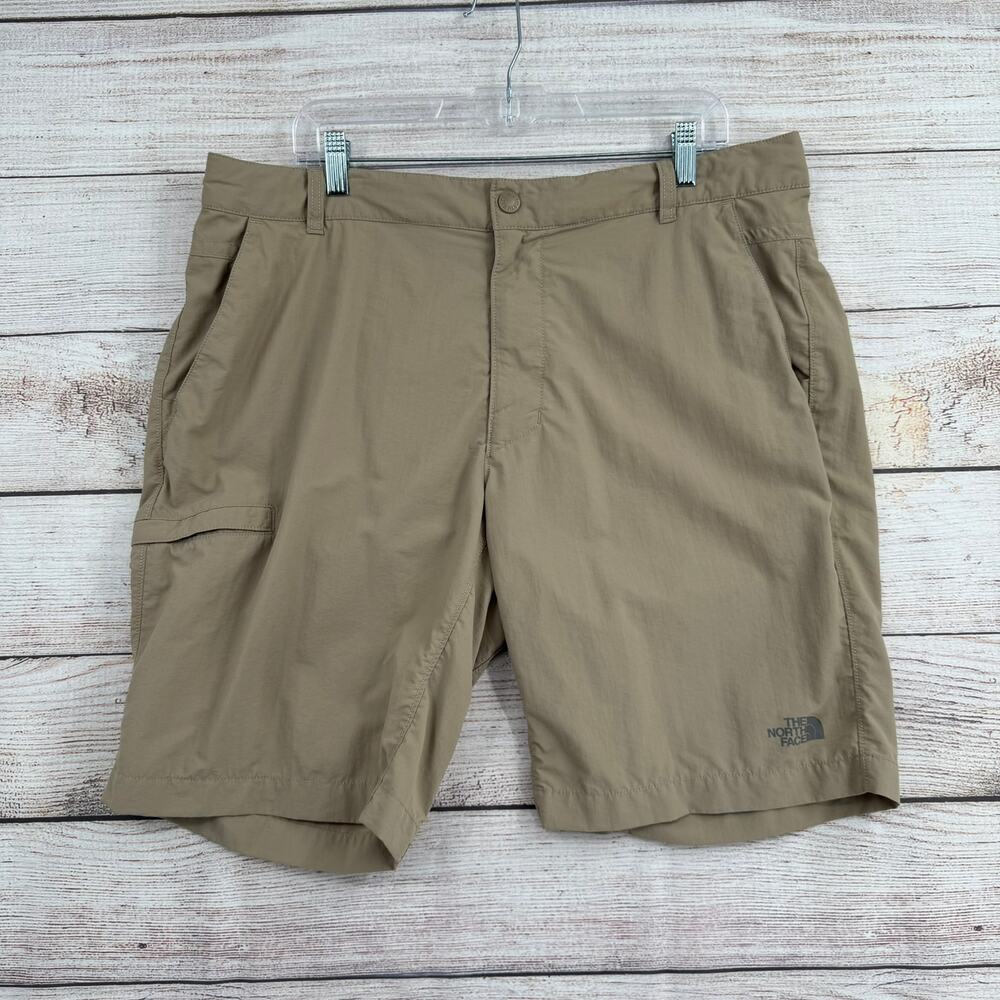 The North‎ Face Horizon 2.0 Shorts Mens 38 Khaki Tan Drawstring Nylon